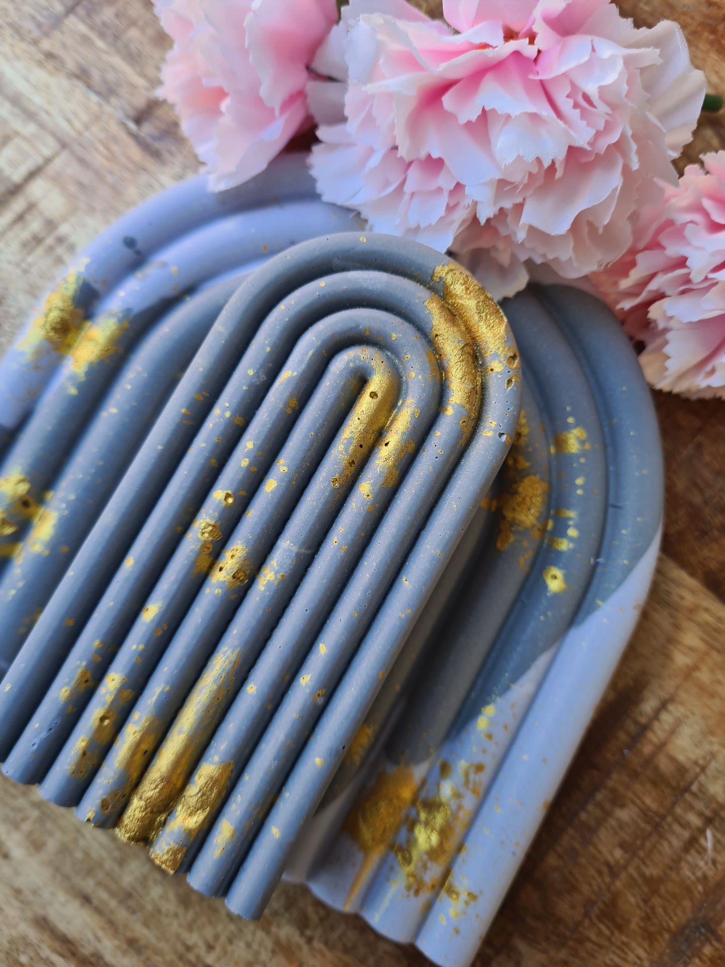 Rainbow ornament - fancy bookend