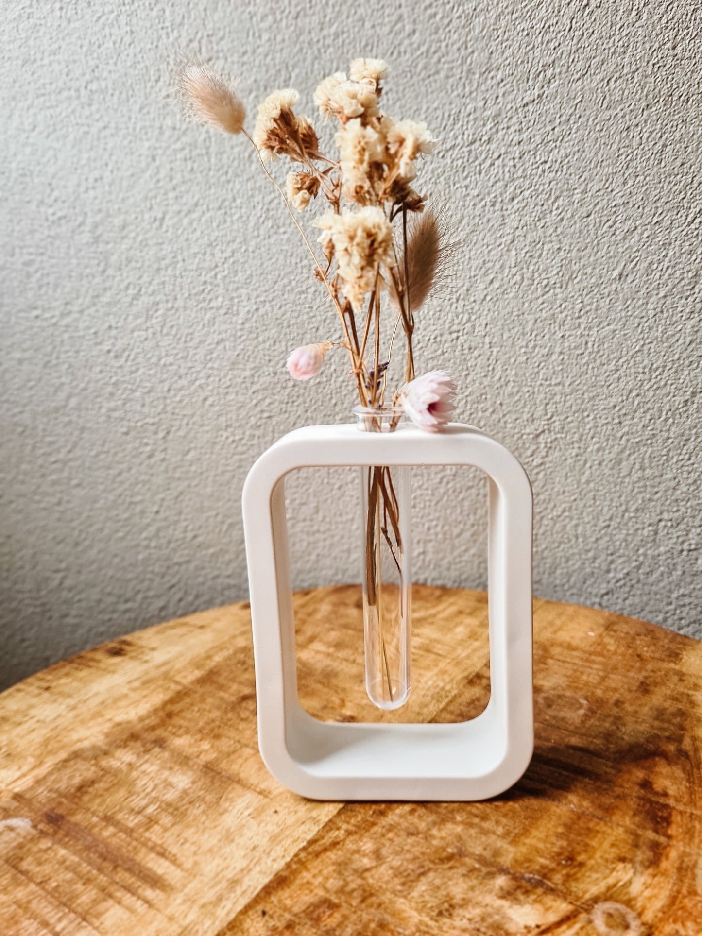 Rosie square vase - white (op nabestelling)