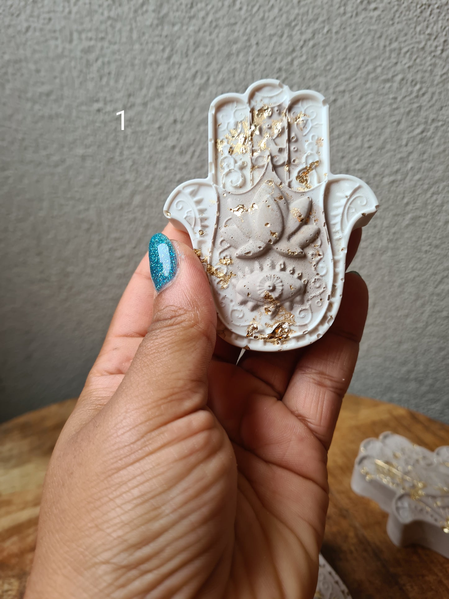 Fatima hand hamsa hand uniek babyshower cadeau