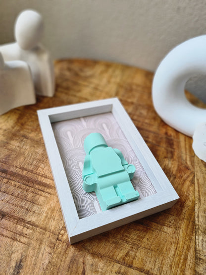 Robot in frame - kinderkamer deco