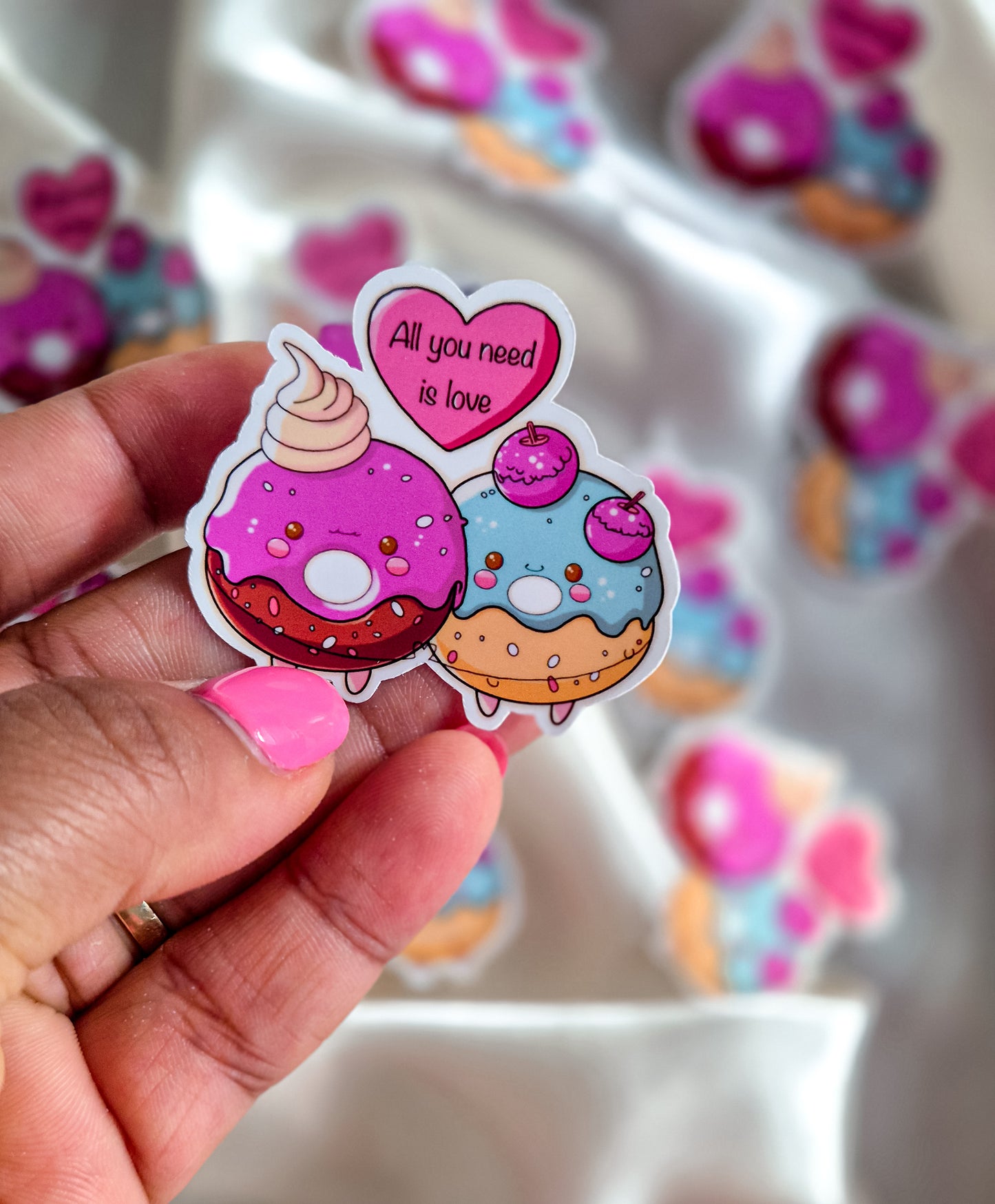 "Donut Love" stickers