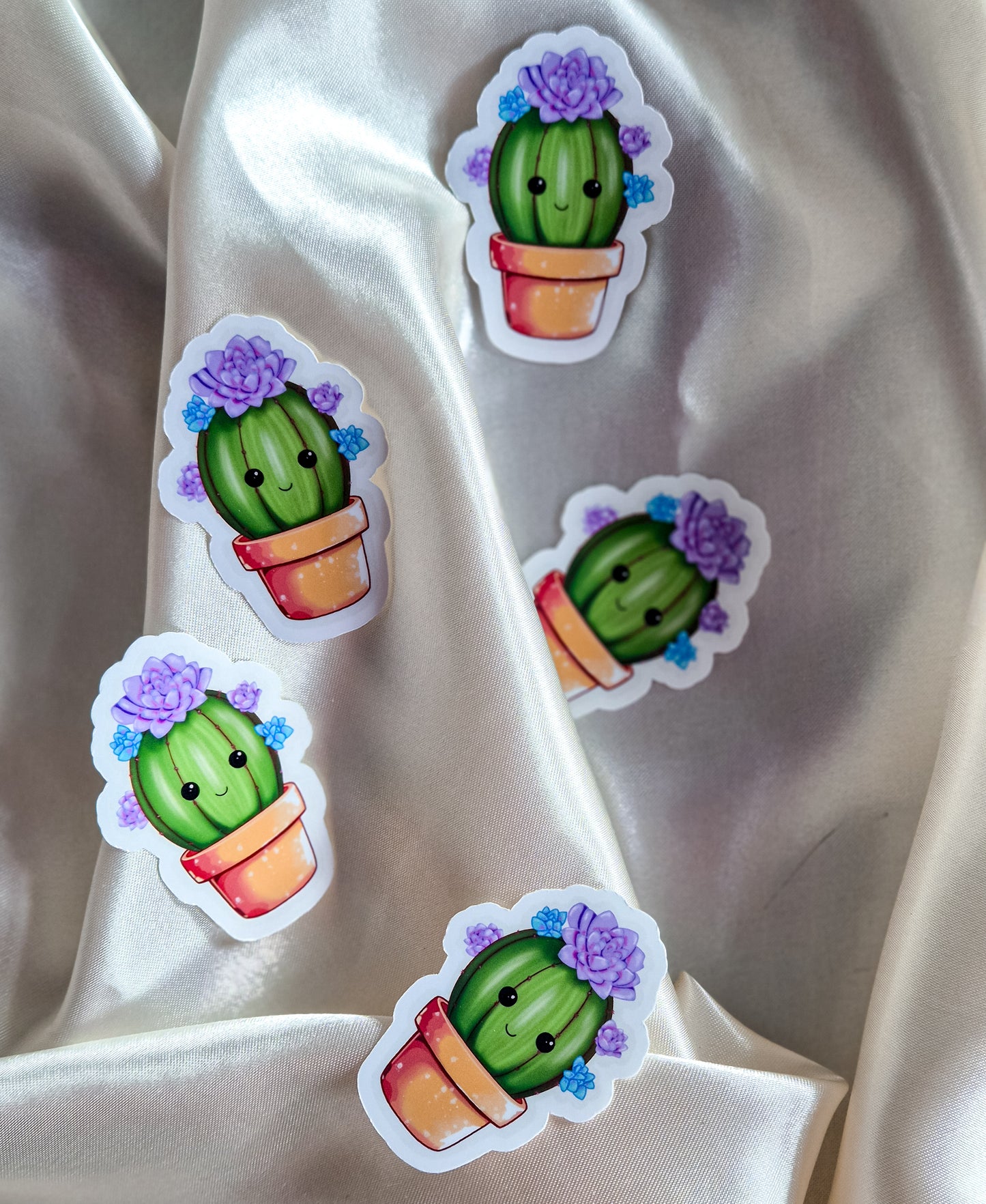 "Cactus Cute" sticker